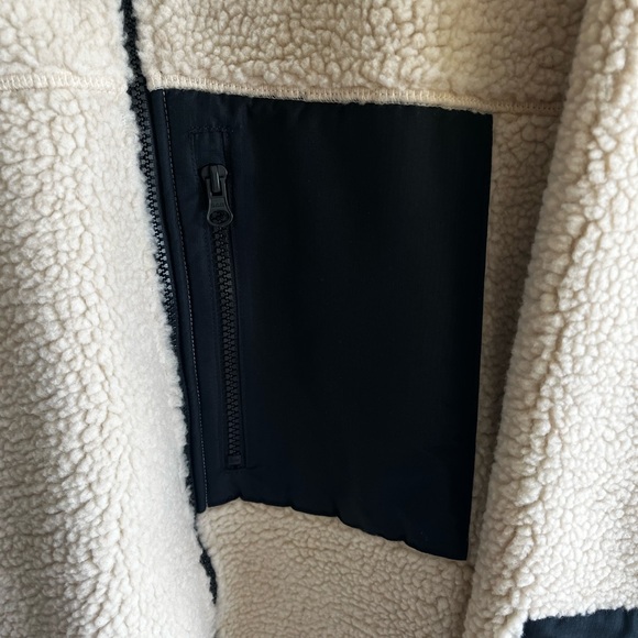 NWT Men’s Cream Sonoma Sherpa Jacket size 4XL Tall - Picture 8 of 9